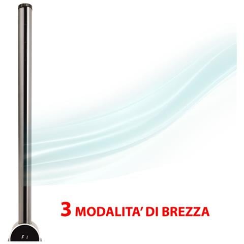 Ventilatore a Torre M08393 con Display LED 3 Livelli di Velocità Potenza 50 W Colore Argento Nero - Foto 2