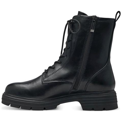 Black Casual Closed Booties Stivaletti Sintetico E Tessile Scarpe Donna Nero Eu 40, 1-25264-41 001 - Foto 3