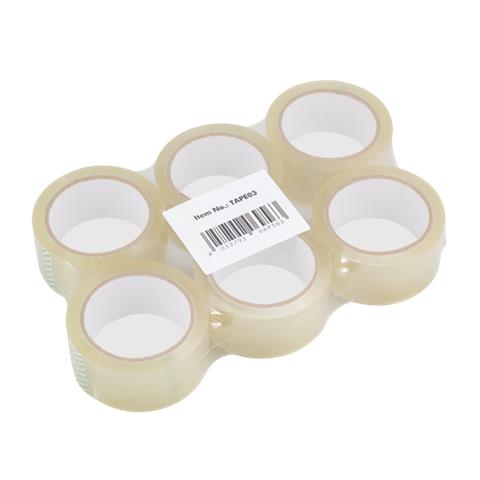 TAPE03 nastro adesivo Adatto per uso interno 66 m Trasparente - Foto 1