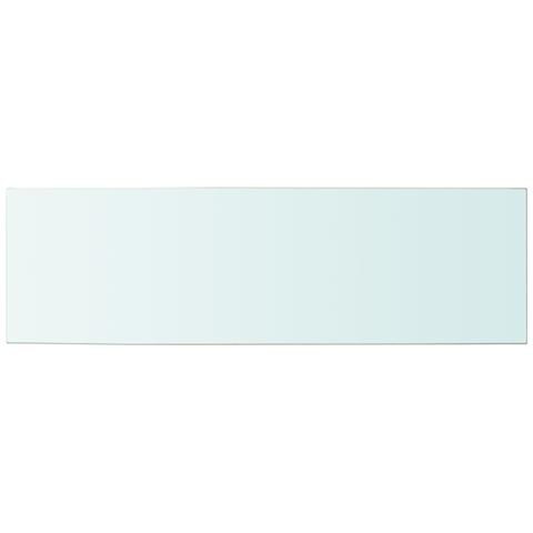 Lusso Casadino -  Mensola In Vetro Trasparente 100x30 Cm - Foto 1