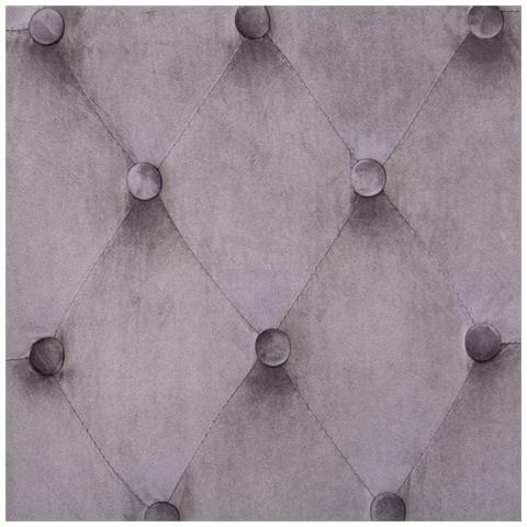 Sedie Da Pranzo 2 Pz Grigie In Velluto - Foto 8