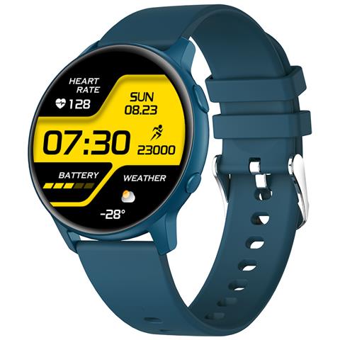 Elegante Smartwatch Mx1: Chiamate Bluetooth E Monitoraggio Fitness Blue - Foto 3