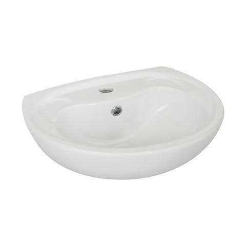 Lavabo Sospeso A Parete 37x45 Cm Modello Lp81 - Bianco - Foto 1
