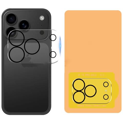 Protezione Obiettivo Fotocamera In Vetro Temperato Trasparente Compatibile Con Apple Iphone 17 Pro Max (2 Pezzi) - Foto 1