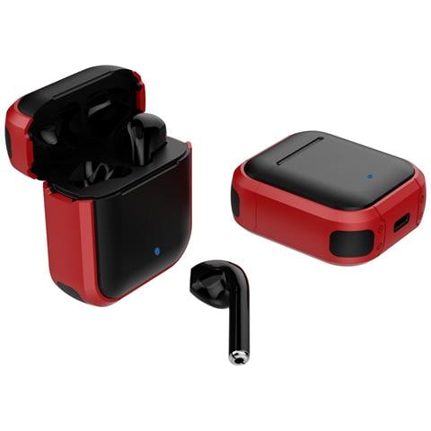 Auricolari Bluetooth 5.4 True Wireless Con Custodia Di Ricarica - Suono Immersivo E Autonomia Estesa Red - Foto 1