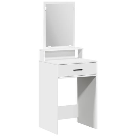 Tavolo da Trucco  con Cassetti Bianco 50x41x140 cm - Foto 1