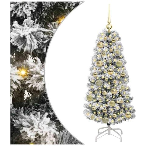 Albero di Natale Artificiale con Rami Pieghevoli 120 cm - Foto 1