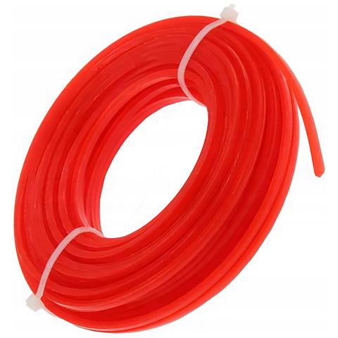 Filo Da Taglio Quadrato 2,7 Mm X 15 M - Alta Resistenza E Efficienza | Compatibile Con Decespugliatori | Per Erba E Sterpaglie - Foto 2