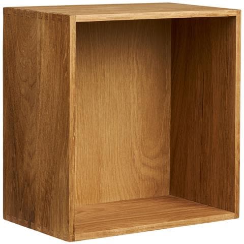 Mensola Da Parete Townsville In Rovere Massiccio 30x18x30 Cm - Foto 1