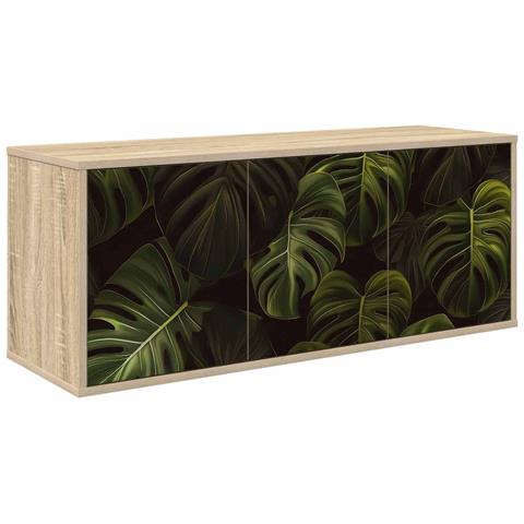 Mobile TV da Parete ELBURG 102 x 33 x 40 cm Rovere Sonoma - Foto 1