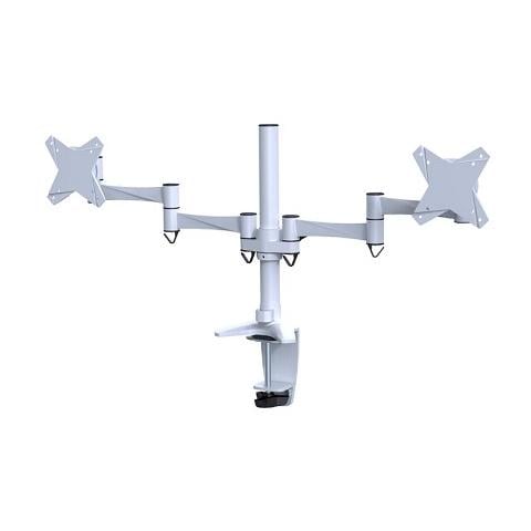 Supporto da Scrivania FPMA-D1330DWHITE per 2 Monitor LCD /LED /TFT - Foto 1