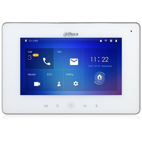 Postazione Interna Wifi Display 7'' Touch + Slot Microsd E Snapshot - Bianca - Foto 2