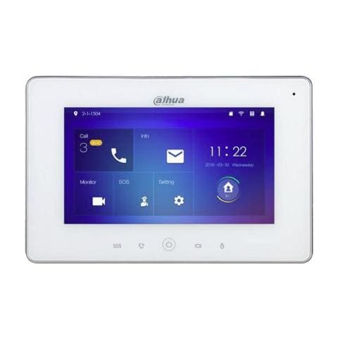 Postazione Interna Wifi Display 7'' Touch + Slot Microsd E Snapshot - Bianca - Foto 1