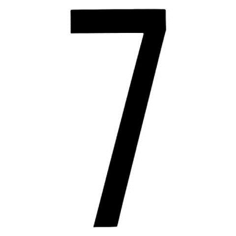 Numero7ades. T-6 8x3,5 Cm Nero - Foto 1