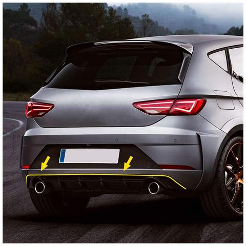 Profilo Adesivo Racing per Auto, Giallo, Rotolo 5 mt - Foto 5