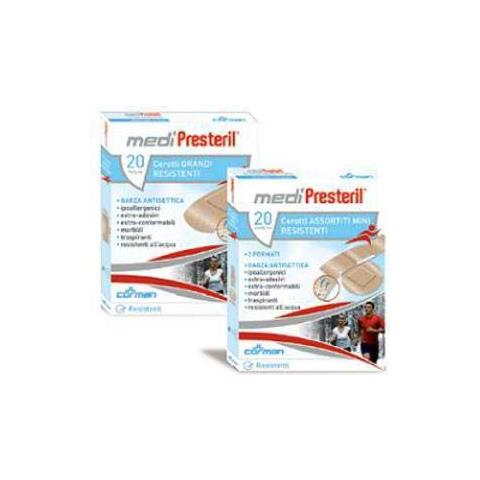 Cerotto Medipresteril Resistenti Confezione Assortita 4 Formati 40 Pezzi - Foto 1