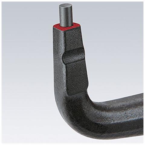 Pinza di precisione per anelli di Sicurezza per anelli di Sicurezza esterni su alberi con apertura di MECCANISMO limitazione / chiusura Pinza (180 mm) 49 31 A2 - Foto 2