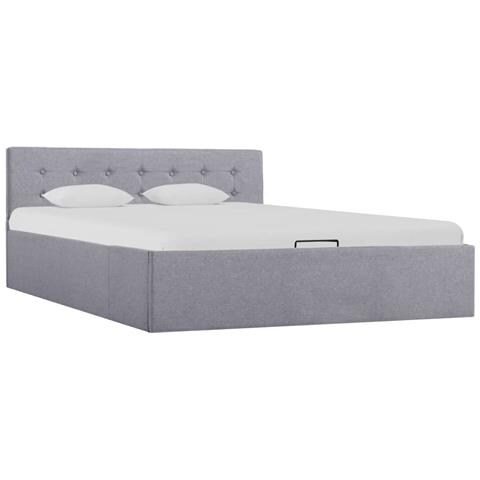 Giroletto Idraulico Contenitore Grigio Chiaro Tessuto 140x200cm - Foto 1