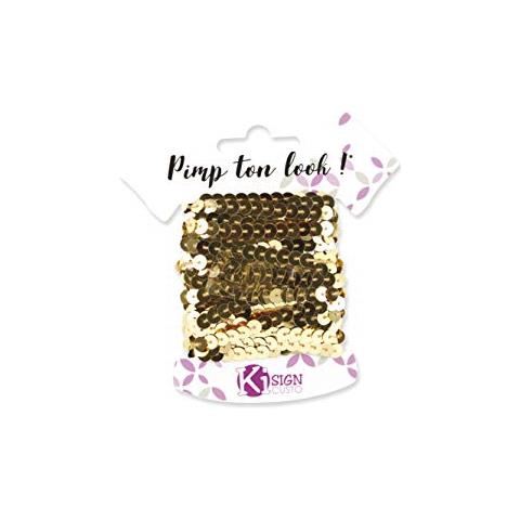 6 Nastri Glitter 6 M - Oro - Foto 1