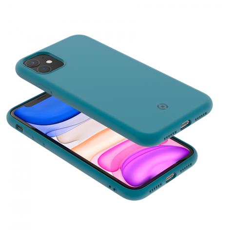 Custodia Celly Apple Iphone 11 Cover Leaf Blue Leaf1001lb - Foto 3