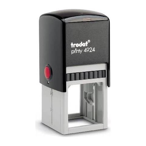 Timbro Autoinchiostrante Printy 4924 In Plastica 40x40 Mm Nero 69667 - Foto 1