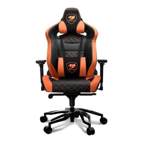 Gaming Titan Pro Sedia Da Gaming Per Pc Seduta Imbottita Nero, Arancione - Foto 1