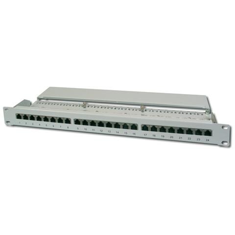19" CAT 5e patch panel, Cat. 5e, RJ45 FM Cat 5e, EN-50173 ISO / IEC 11801 - Foto 2