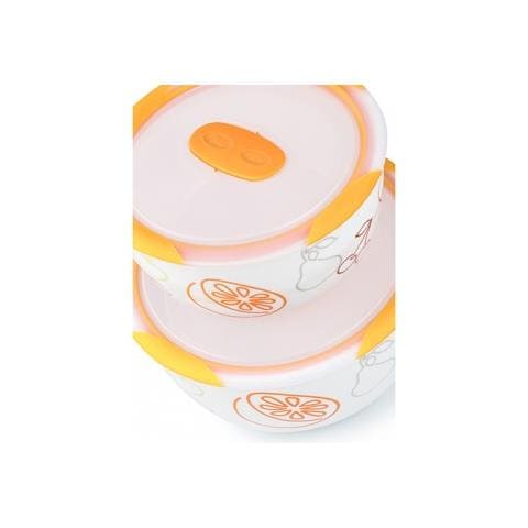 BS4781RC / OR Insalatiera Rotondo Ceramica Specchio 2pezzo (i) Insalatiera - Foto 4