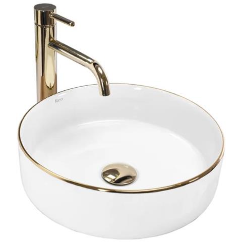 Lavabo Da Appoggio Sami Gold Edge - Foto 1