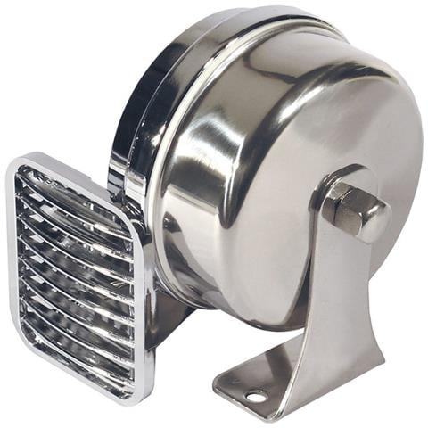 Tromba Elettromagnetica In Abs Cromato E Staffa In Acciaio Inox. Livello Sonoro 114db - 490hz - Foto 1