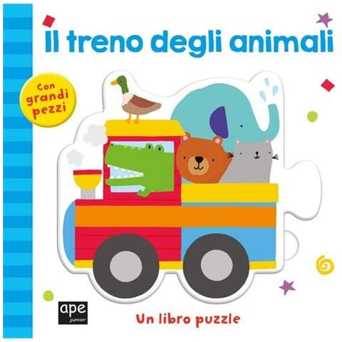 Il Treno Degli Animali. Ediz. A Colori. Con Puzzle - Foto 2