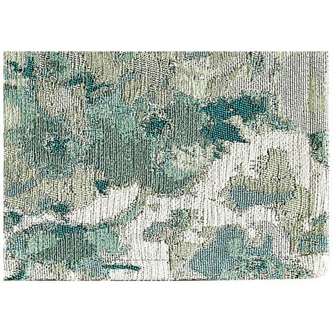 Tappeto Arredo Salotto Antiscivolo Scendiletto Camera Dis. Dubai By Suardi 175x240 Acqua - Foto 2