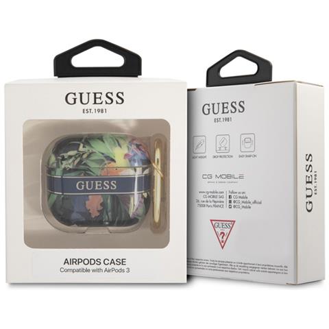 Cover Per Airpods 3 Flowers Con Anello, Multicolore - Foto 3