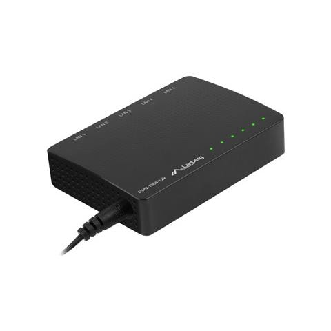 DSP2-1005-12V switch di rete Non gestito Gigabit Ethernet (10/100/1000) Nero - Foto 4