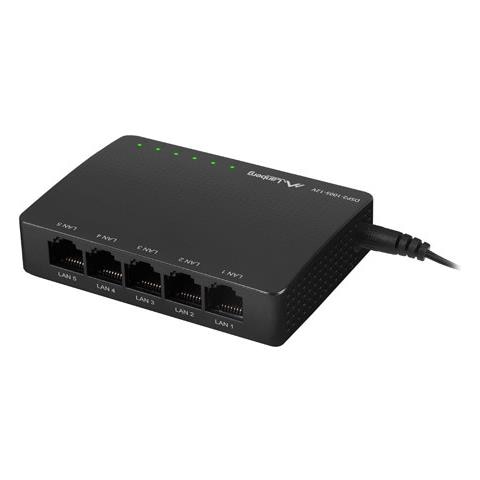 DSP2-1005-12V switch di rete Non gestito Gigabit Ethernet (10/100/1000) Nero - Foto 2