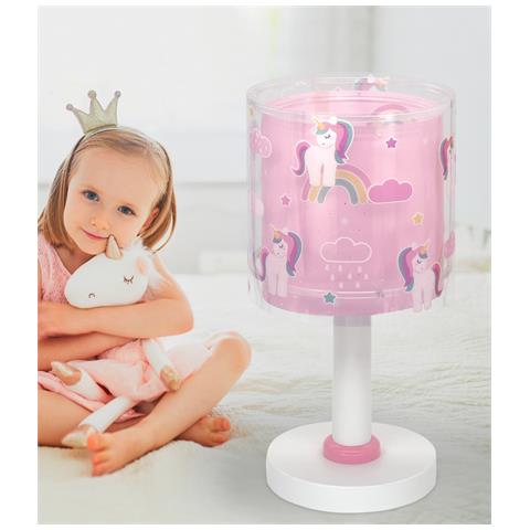 Lampada Da Tavolo Per Bambini Unicorns Unicorni - Foto 1