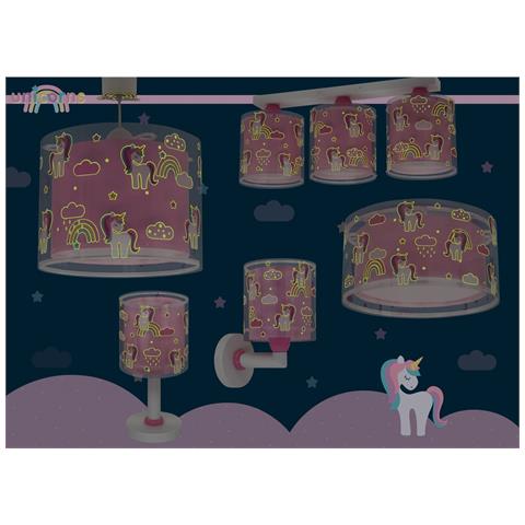 Lampada Da Tavolo Per Bambini Unicorns Unicorni - Foto 7