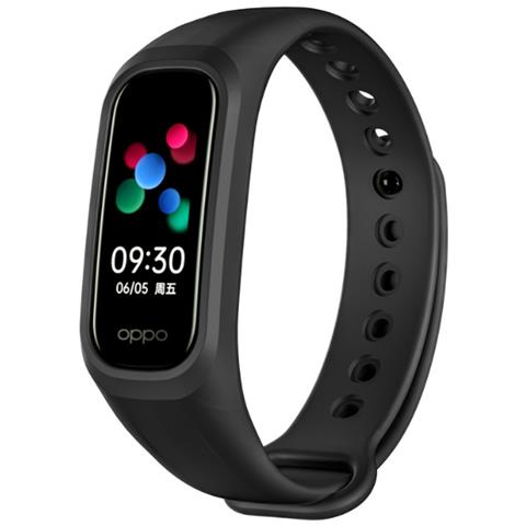 Cinturino Per Orologio In Silicone Per Oppo Band / Oneplus Band Black - Foto 2