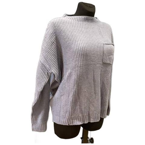 Maglione Da Donna Largo E Alla Moda In Blu Xl - Foto 3