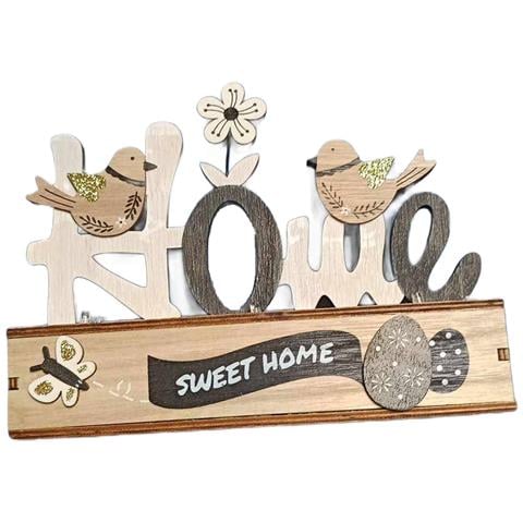 Decorazione Pasquale In Legno Con Luci Led Di - Foto 1
