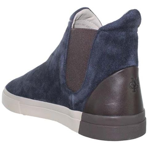 Scarpe Da Uomo In Pelle Scamosciata Blu Navy 43 - Foto 3