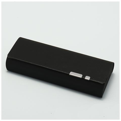 Custodia Per Occhiali In Pelle Pu Black - Foto 2