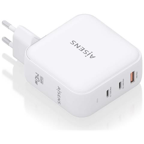 ASCH-140W3P030-W Caricabatterie per dispositivi mobili Universale Bianco AC Ricarica rapida Interno - Foto 1