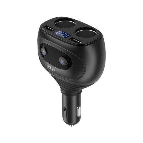 Cc41 Caricamento Dell'auto 4 In 1 Intelligente - Schermata A Led - 2 Porte De Carico Rapido Usb 5v / 2.4a E 2 Lighters - Foto 1