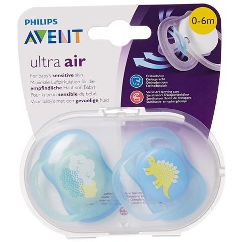 Avent Succhietti Ultra Air 0-6Mesi Unisex 2Pz - Foto 1