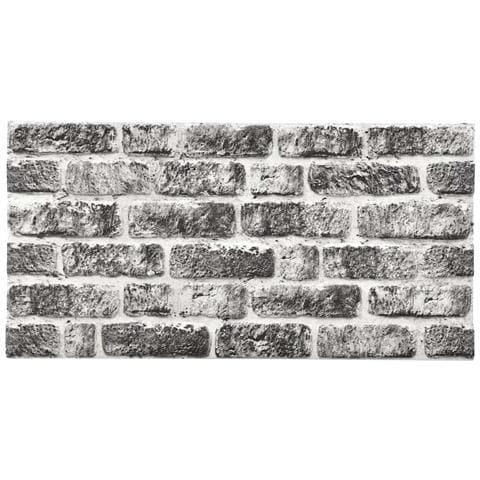 Lusso Casadino -  Pannelli Murali 3d Con Mattoni Grigio Scuro 10 Pz Eps - Foto 1