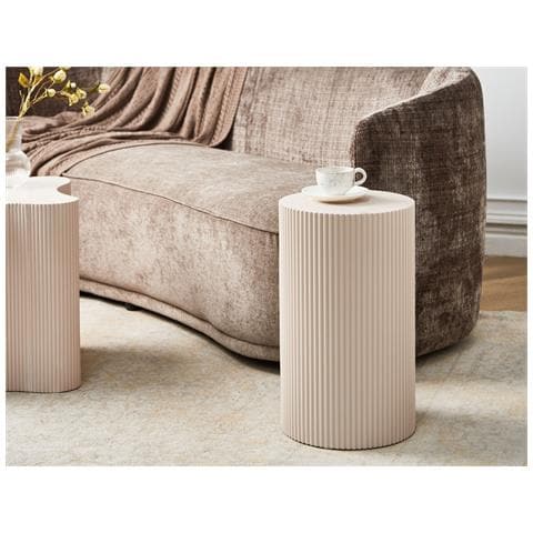 Tavolino Claire Bianco Sporco - Foto 1