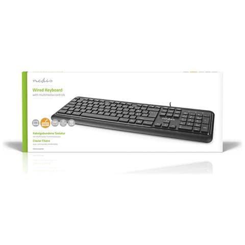 KBMU200BKND tastiera Universale USB QWERTY Nordic Nero - Foto 2