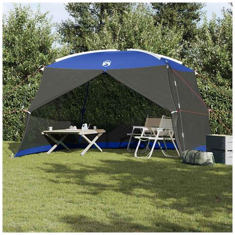 Rete Antimosche da Campeggio  con Porta Blu per 5 Persone Impermeabile - Foto 2