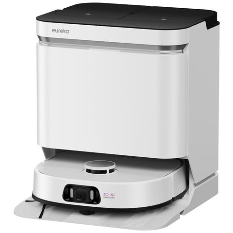 Eureka J15 Pro Ultra Robot Aspirador Y Friegasuelos Con Succión De 16.200pa, Anti-enredos Y Lavado Con Agua Caliente - Blanco - Foto 1